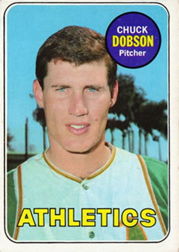 Chuck Dobson 1969 Topps #397