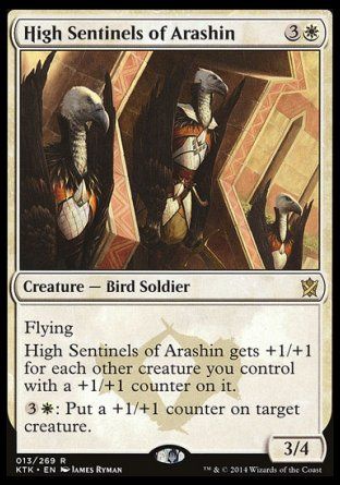 High Sentinels of Arashin (Khans of Tarkir) Trading Card