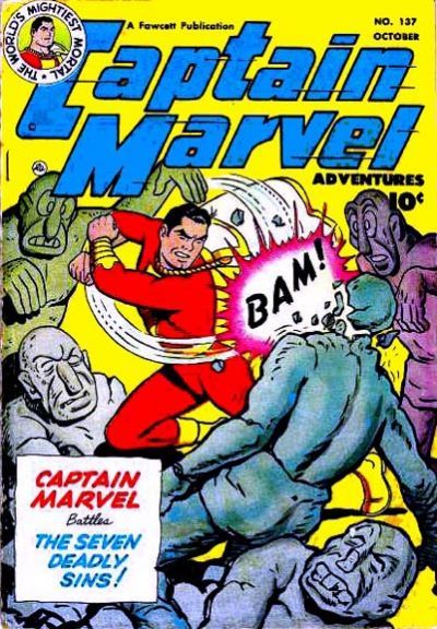 Captain Marvel Adventures #137 Comic