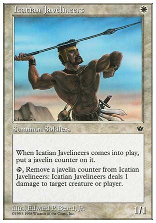 Icatian Javelineers (Anthologies) Trading Card