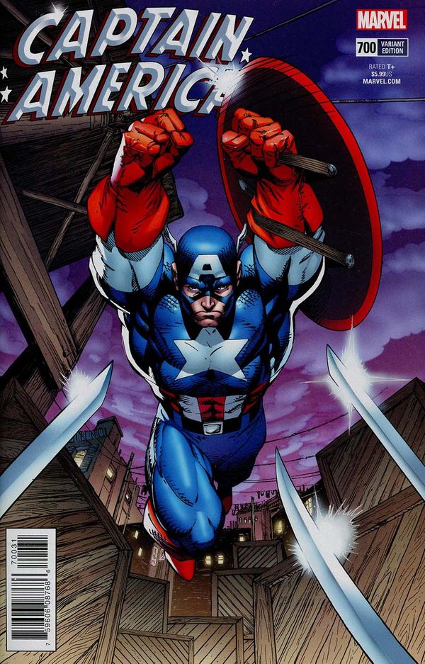Captain America #700 (Jim Lee Remastered Variant Leg)