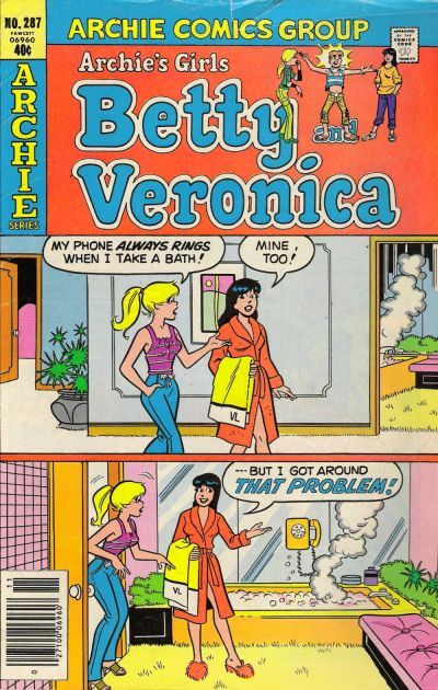 Archie's Girls Betty and Veronica #287 Comic