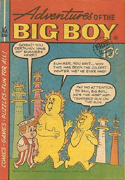 Adventures of Big Boy #106 [East] Comic