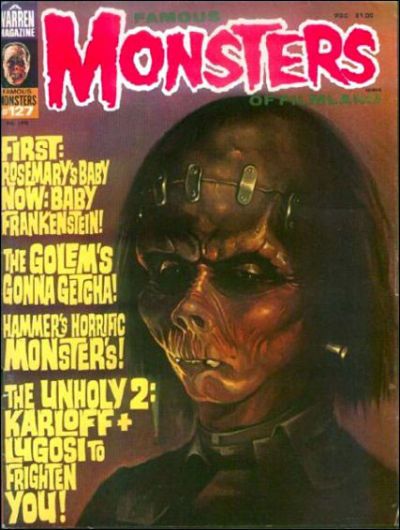 Famous Monsters of Filmland #127 Comic