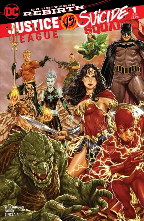 Justice League vs. Suicide Squad #1 (Midtown Comics Connecting "A" Variant)