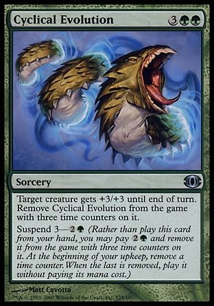 Cyclical Evolution (Future Sight) Trading Card