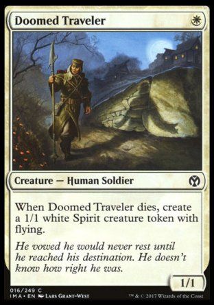 Doomed Traveler (Iconic Masters) Trading Card