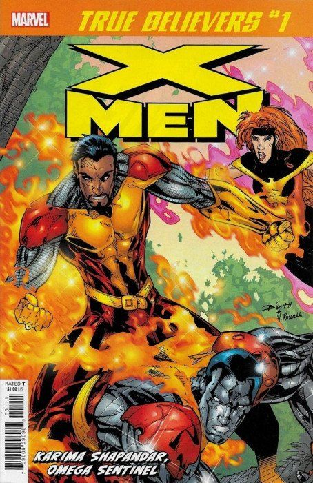 True Believers: X-Men - Karima Shapandar: Omega Sentinel #1 Comic