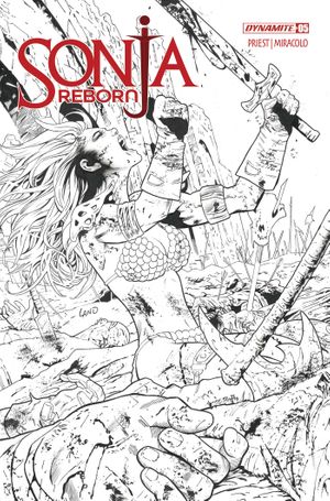 Sonja Reborn #5 (Cvr K Greg Land Line Art Foc Bonus Variant)
