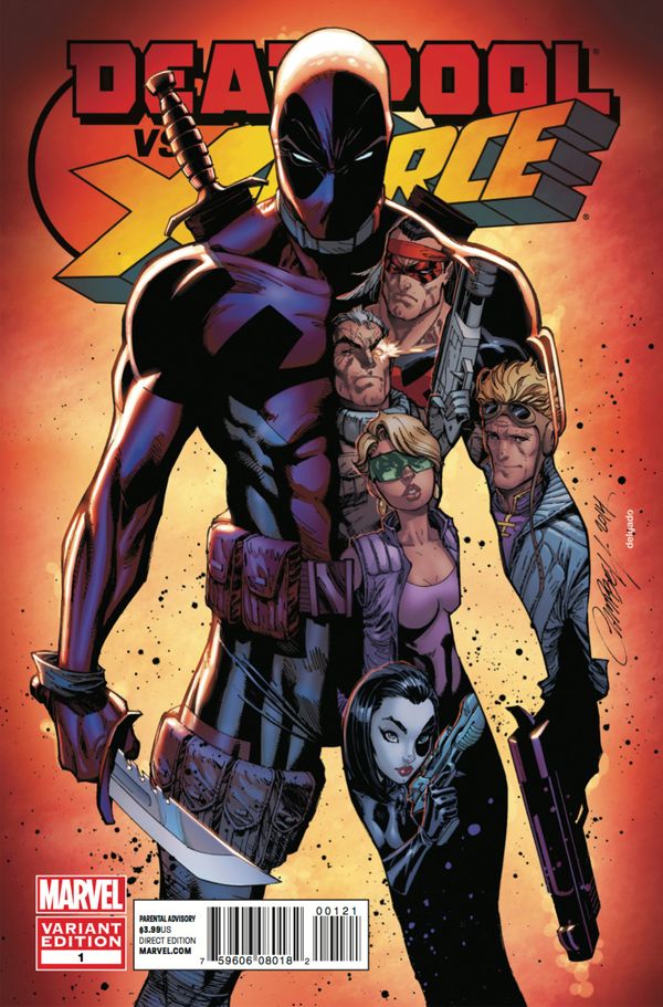 Deadpool Vs X-force #1 (Campbell Var)