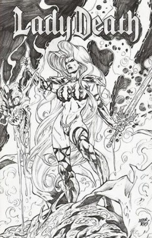 Lady Death: Dragon Wars #1 (Signed Sketch Edition)