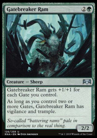 Gatebreaker Ram (Ravnica Allegiance) Trading Card