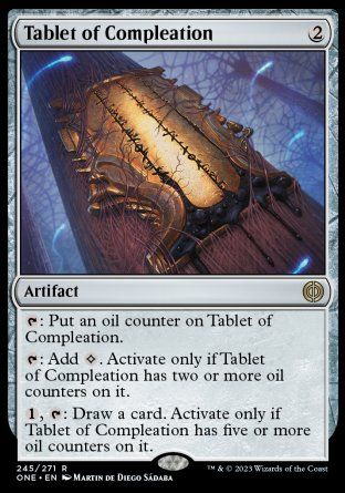 Tablet of Compleation (Phyrexia: All Will Be One) Trading Card