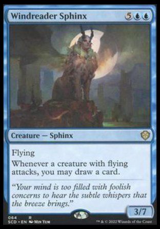 Windreader Sphinx (Starter Commander Decks) Trading Card