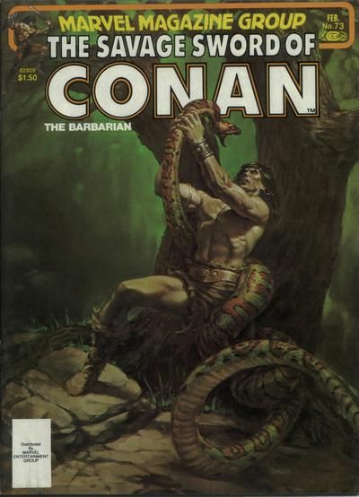 The Savage Sword of Conan #73 Comic