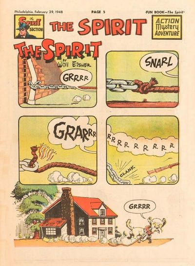 Spirit Section #2/29/1948 Comic