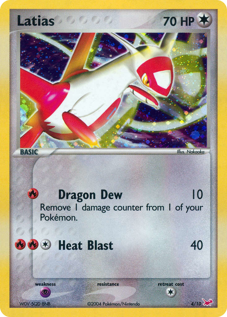 Latias (4/10) - EX Trainer Kit Latias Pokémon Card