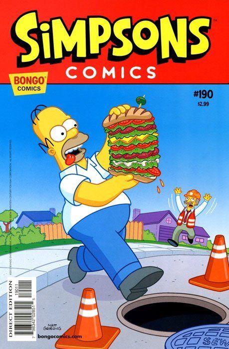 Simpsons Comics #190 Comic