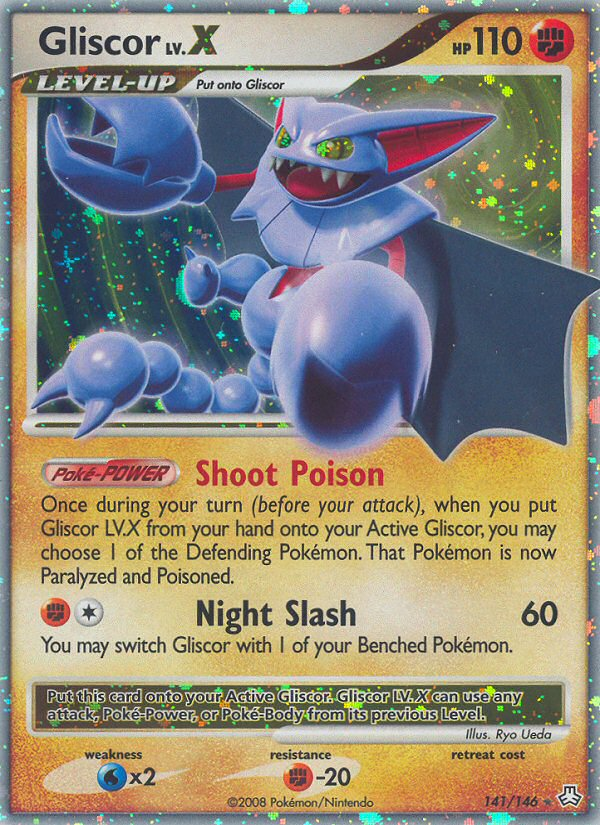 Gliscor LV.X (141/146) - Legends Awakened Pokémon Card