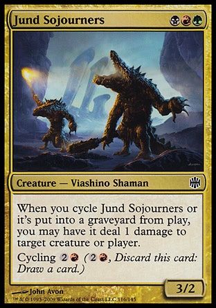 Jund Sojourners (Alara Reborn) Trading Card