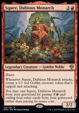 Squee, Dubious Monarch (Dominaria United) Trading Card