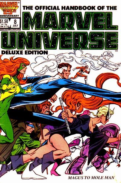 Official Handbook Of The Marvel Universe, The #8 Comic