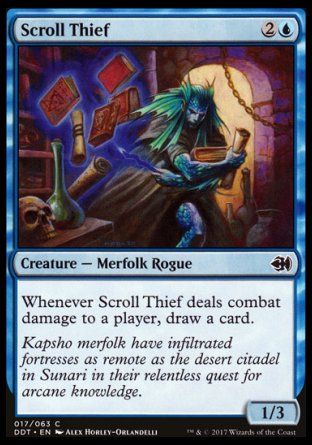 Scroll Thief (Merfolks vs. Goblins) Trading Card