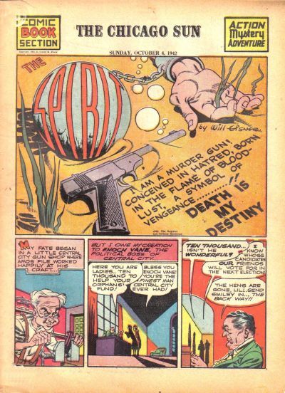 Spirit Section #10/4/1942 Comic