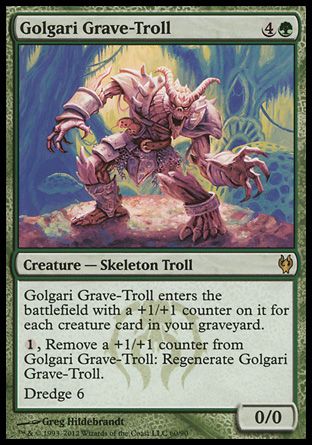 Golgari Grave-Troll (Izzet vs. Golgari) Trading Card