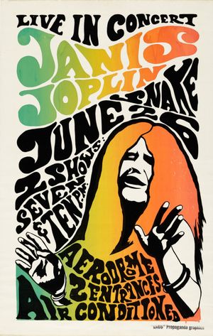 Janis Joplin Aerodrome Schenectady 1970
