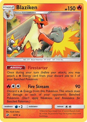 Blaziken (6/70) - Dragon Majesty