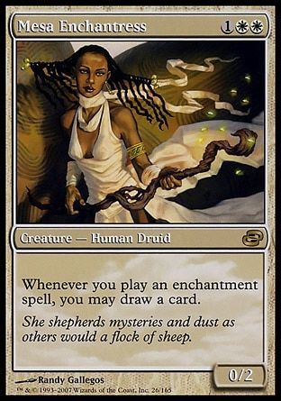 Mesa Enchantress (Planar Chaos) Trading Card