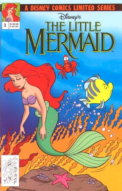 Disney's Little Mermaid #3 Comic