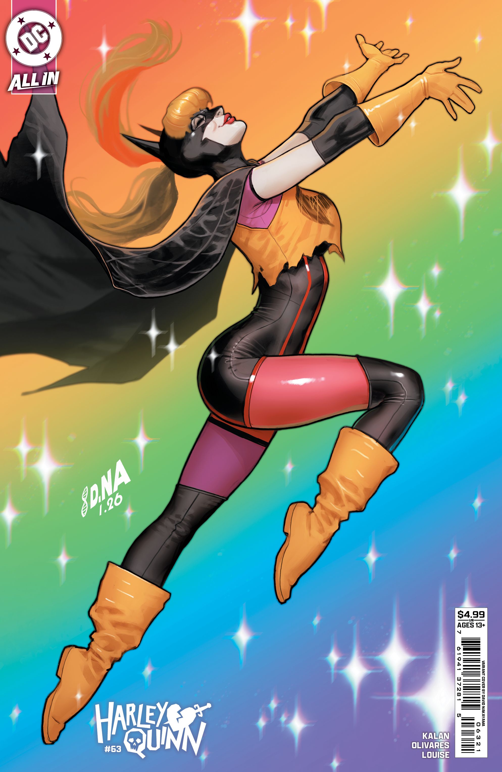 Harley Quinn #63 (Cvr B David Nakayama Card Stock Variant) Comic