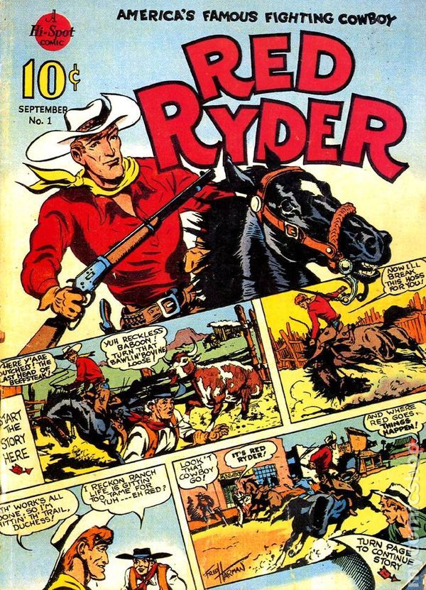 Red Ryder Comics Reprint Edition #1 Comic