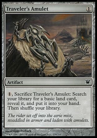 Traveler's Amulet (Innistrad) Trading Card