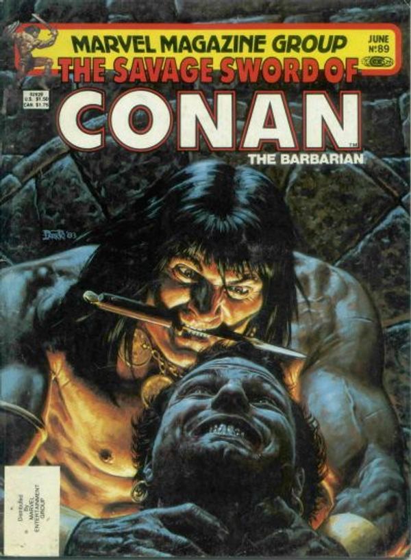 The Savage Sword of Conan #89