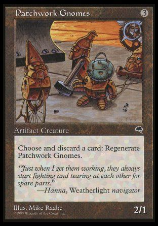 Patchwork Gnomes (Tempest) Trading Card