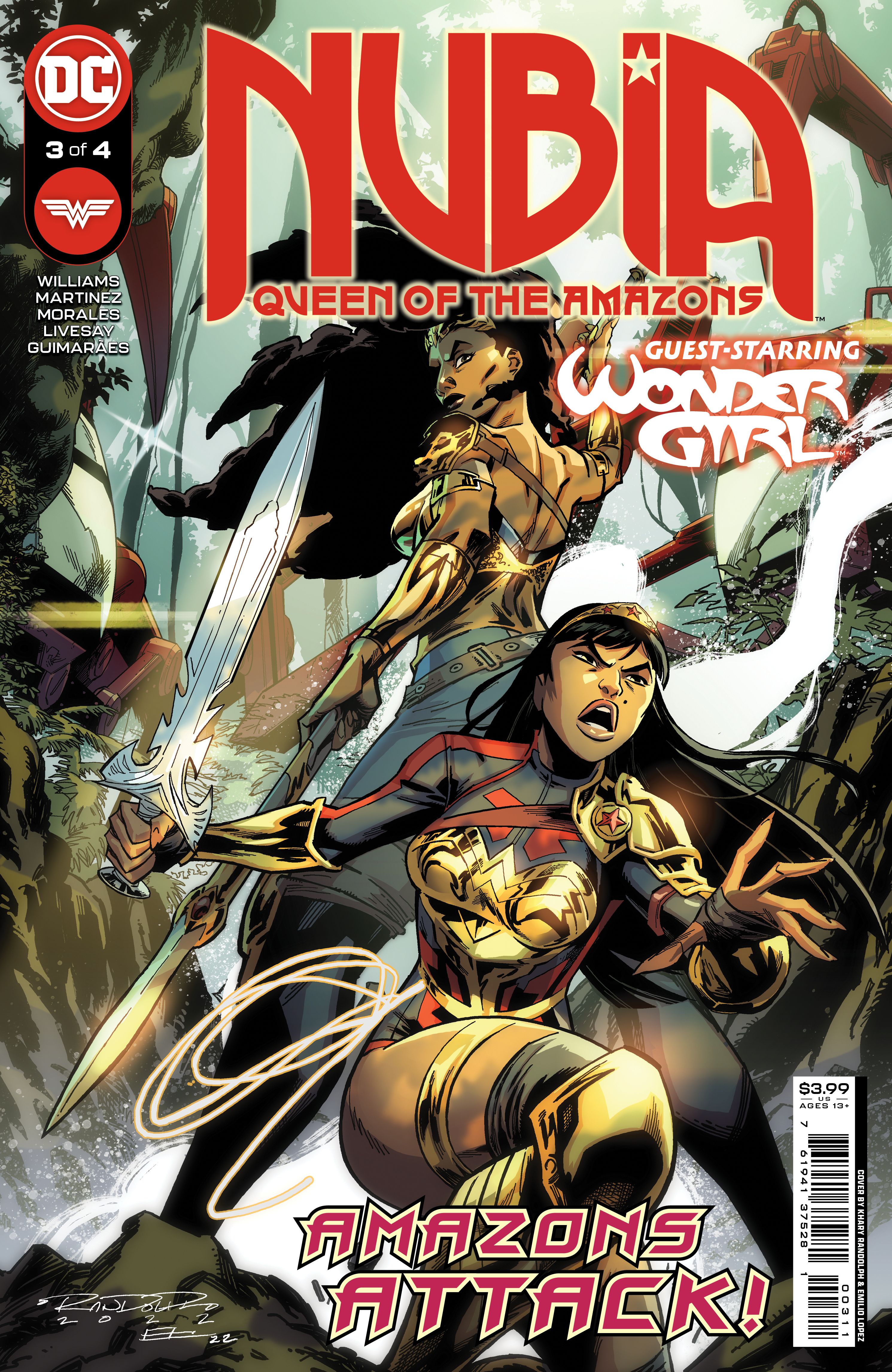 Nubia: Queen of the Amazons #3 Comic