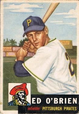 1953 Topps #37 Ed Eddie Mathews