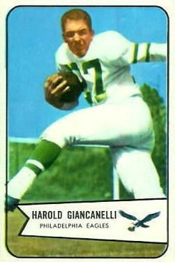 Harold Giancanelli 1954 Bowman #33 Sports Card