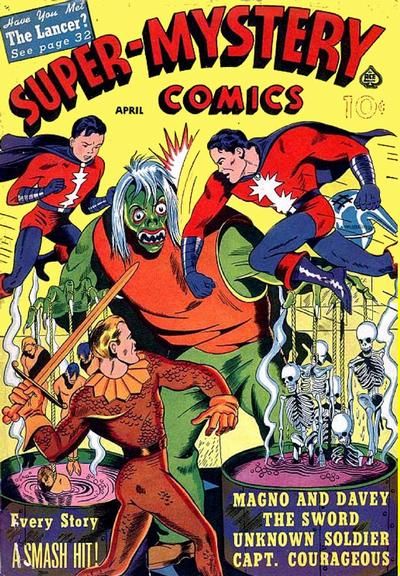 Super-Mystery Comics #v3#4 Comic