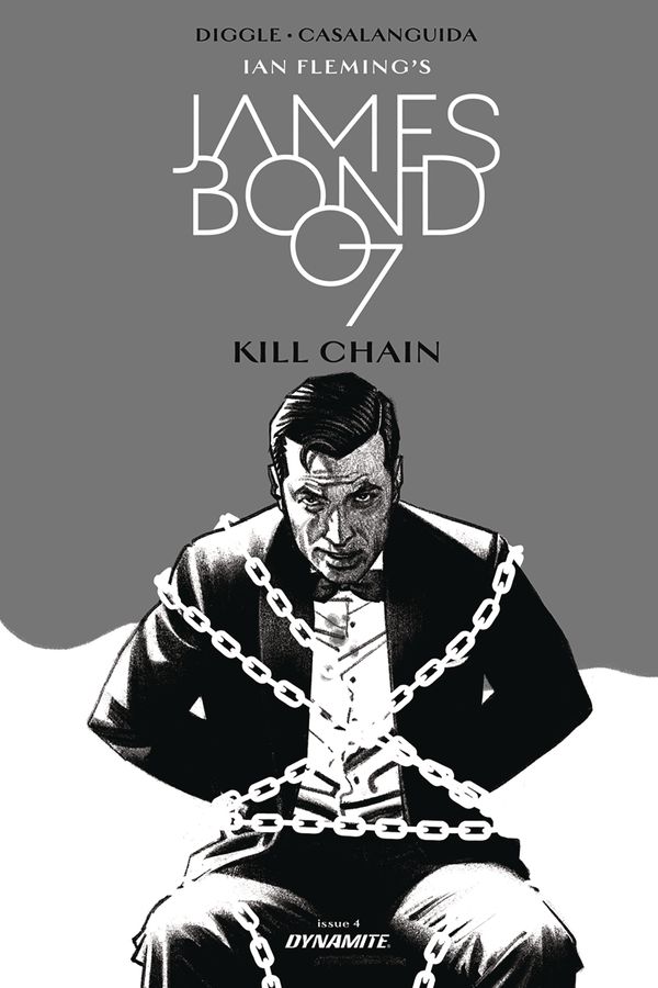 James Bond: Kill Chain #4 (Cover B 10 Copy Smallwood B&w)