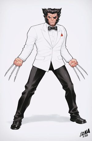 Wolverine #18 (David Nakayama Color Block White Virgin Variant)