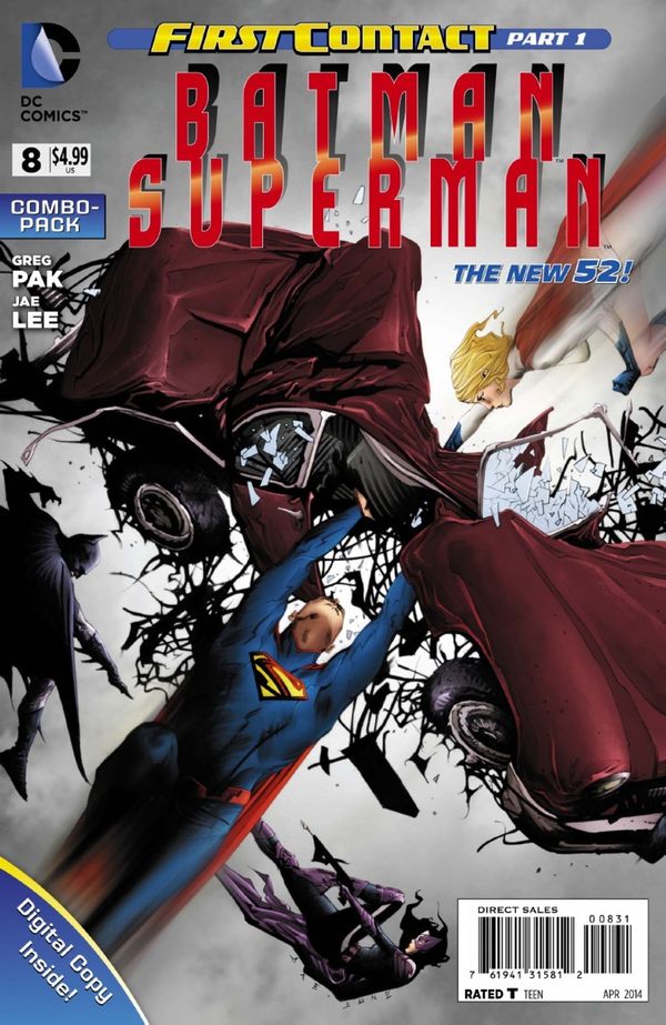 Batman Superman #8 (Combo-Pack Edition)