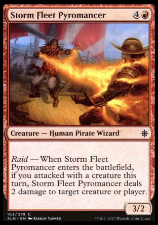 Storm Fleet Pyromancer (Ixalan) Trading Card