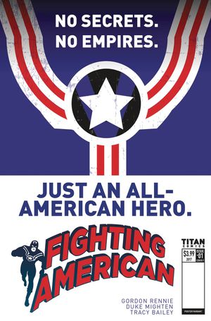 Fighting American #1 (Cover F Poster Variant)