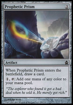 Prophetic Prism (MTG Commander) Trading Card