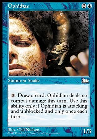 Ophidian (Weatherlight) Trading Card