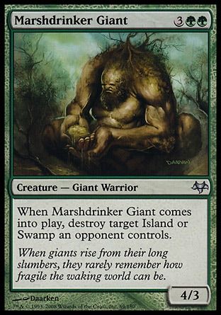 Marshdrinker Giant (Eventide) Trading Card